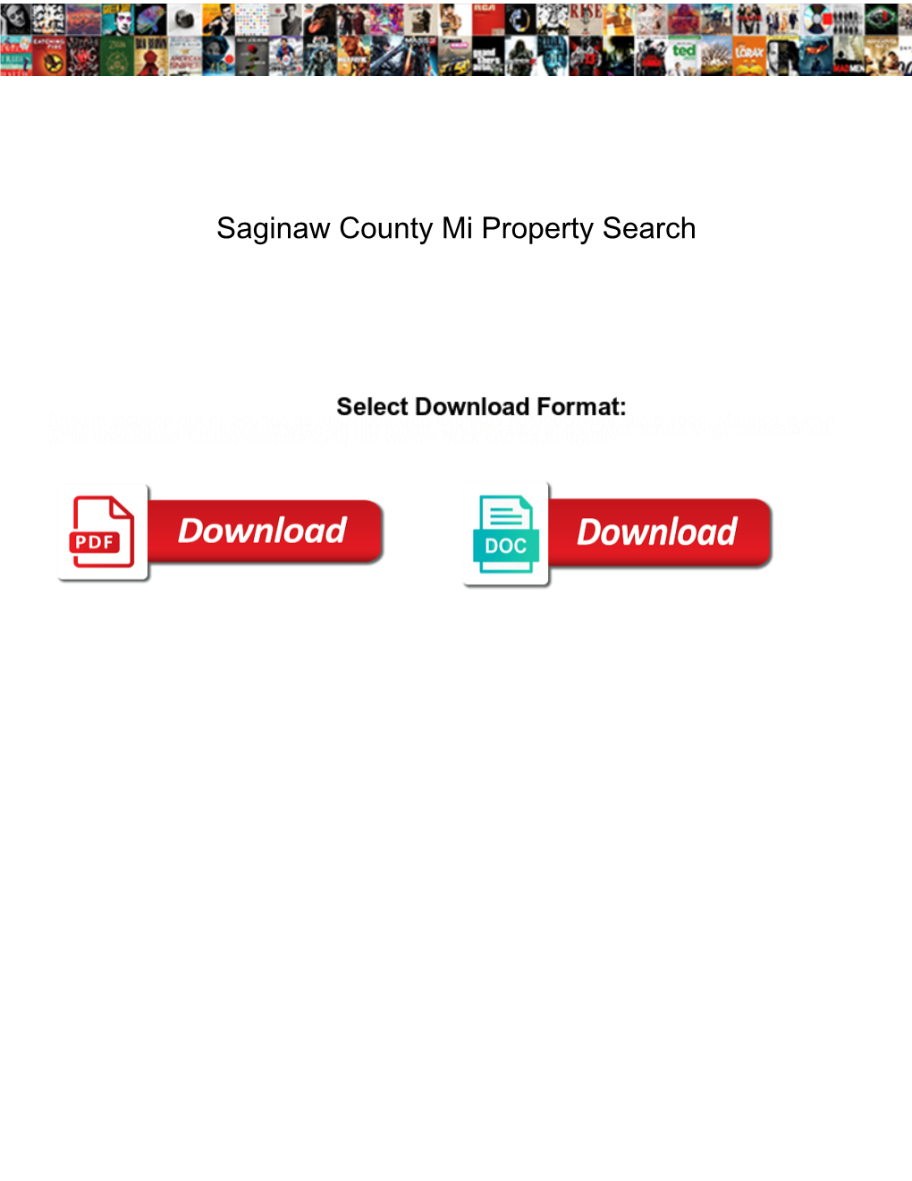 Saginaw County Mi Property Search