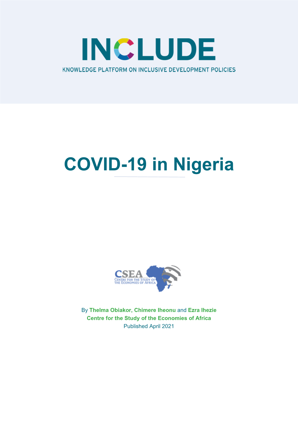 COVID-19 in Nigeria