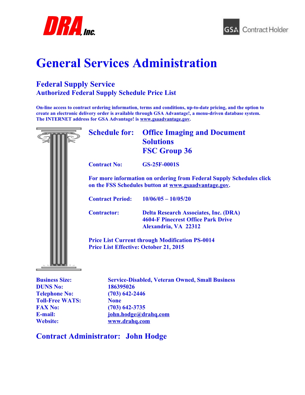 General Services Administration s36