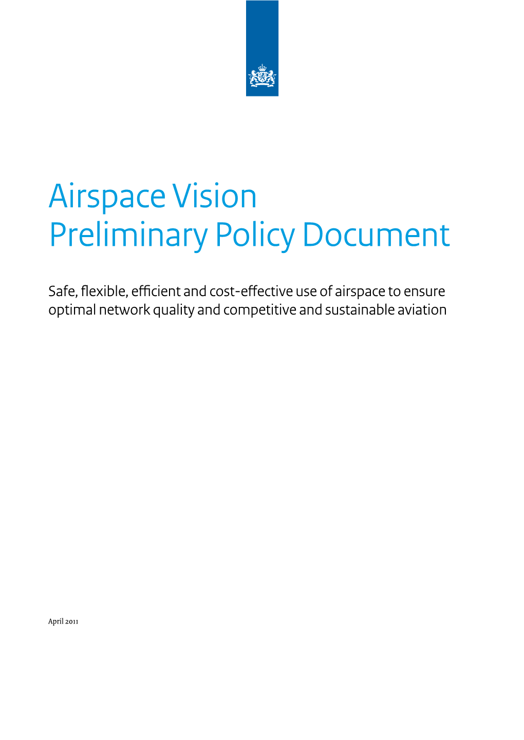 Airspace Vision Preliminary Policy Document