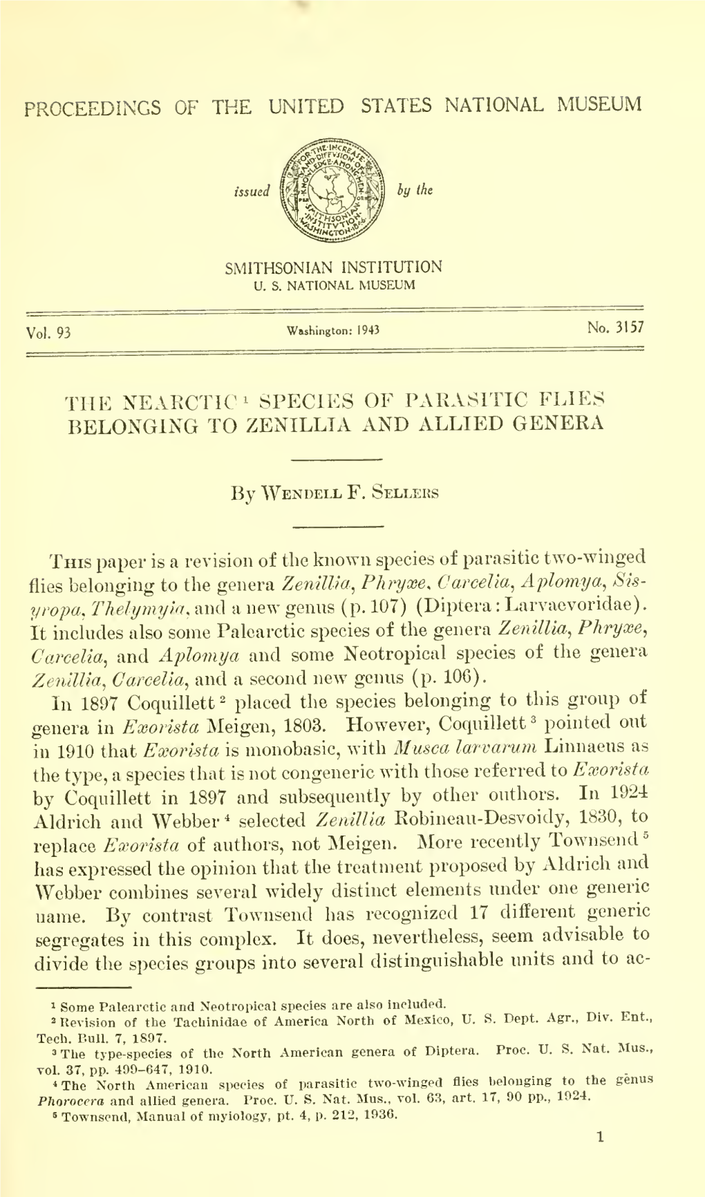 Proceedings of the United States National Museum