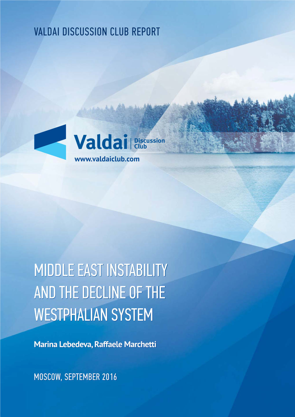 Middle East Instability and the Decline of the Westphalian System