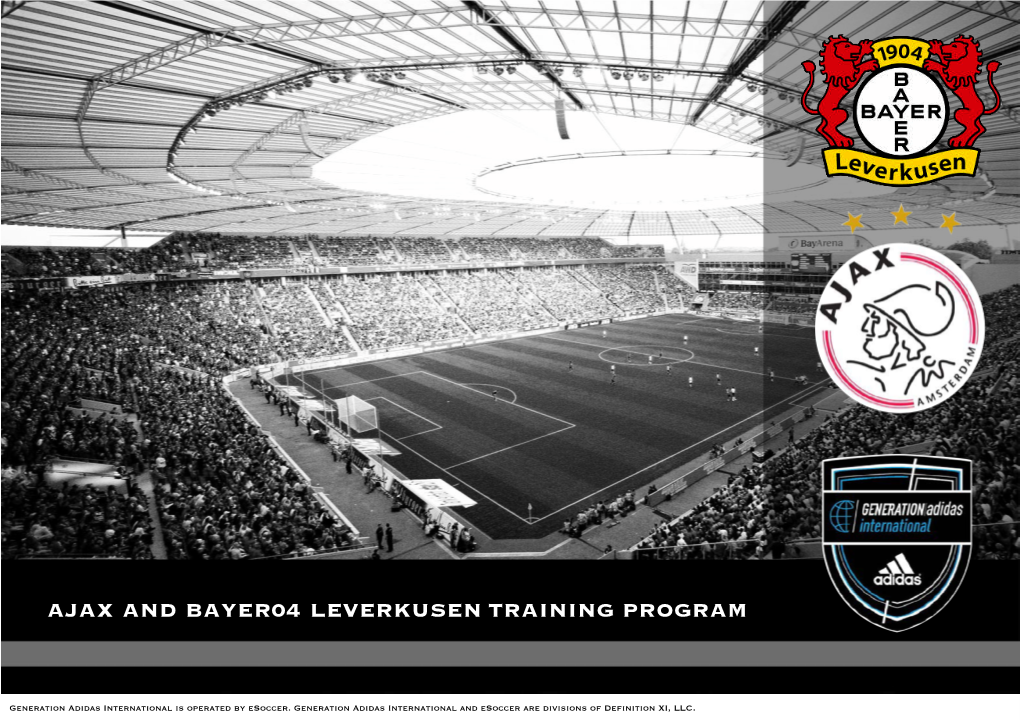 Ajax and Bayer04 Leverkusen Training Program