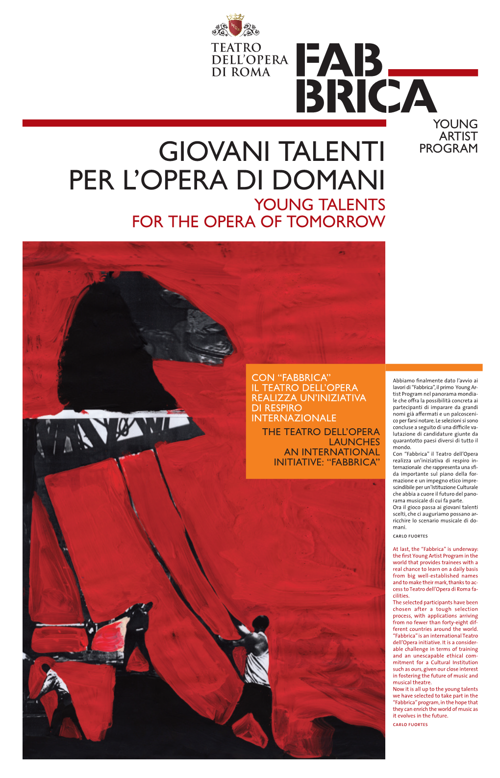 Giovani Talenti Per L'opera Di Domani