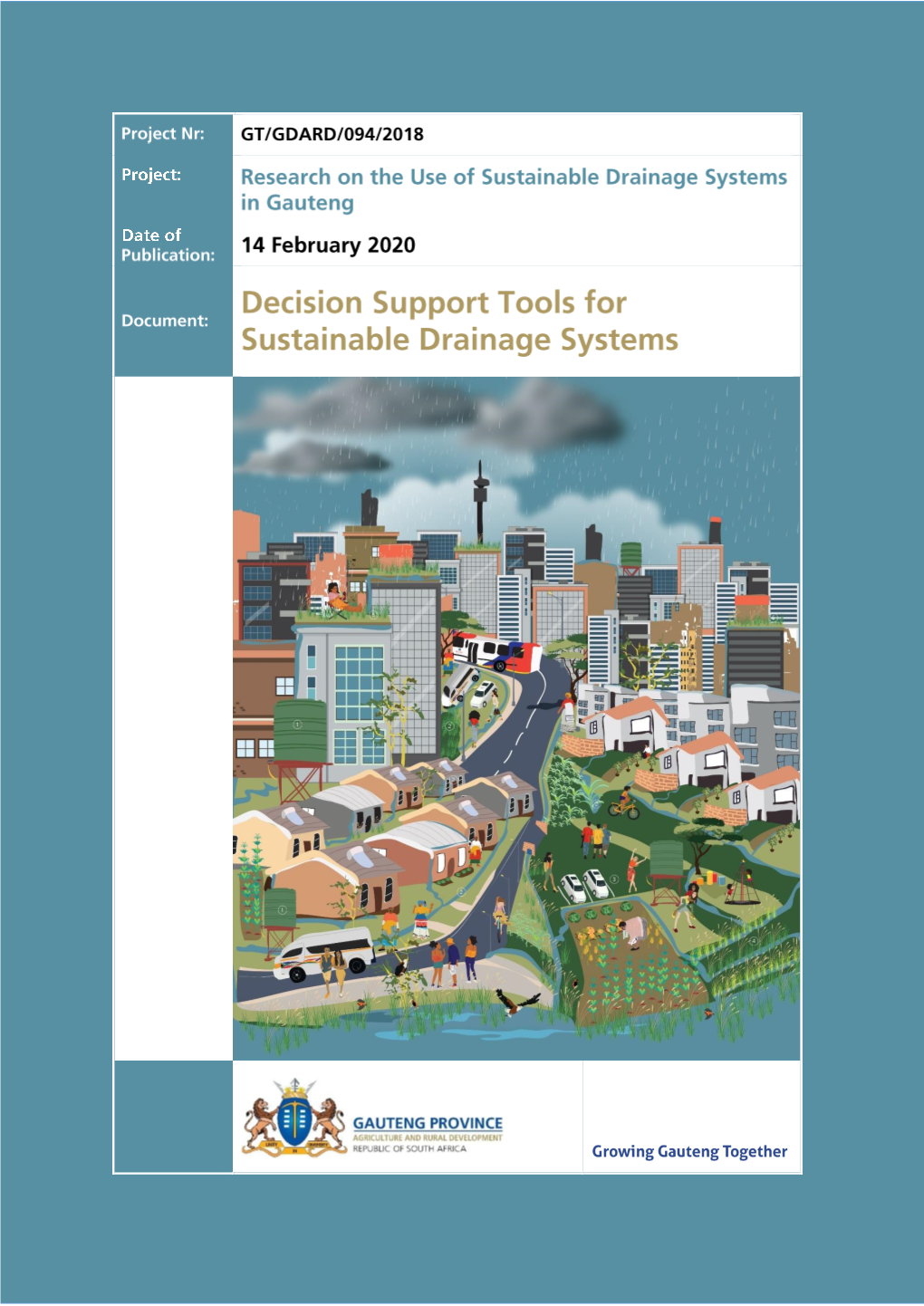 Decision Support Tools for Sustainable Drainage Systems