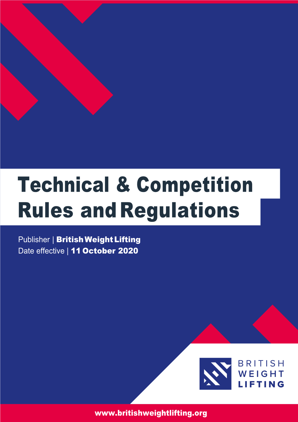 Technical & Competition Rules and Regulations