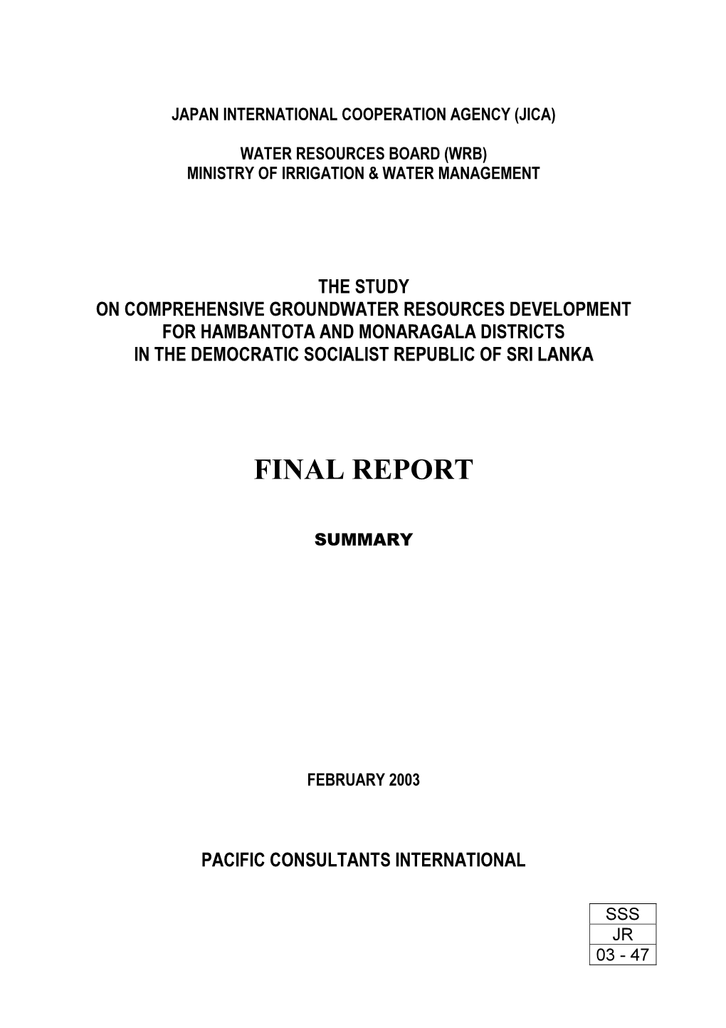 Final Report