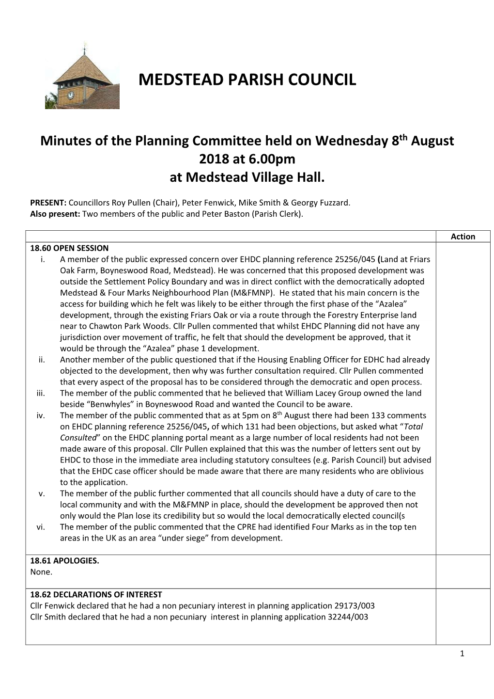 Medstead Parish Council