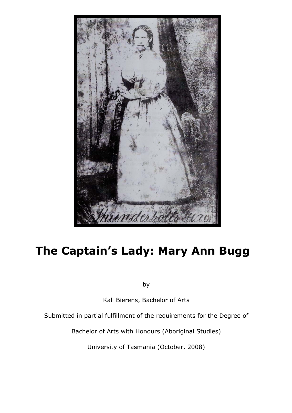 Mary Ann Bugg