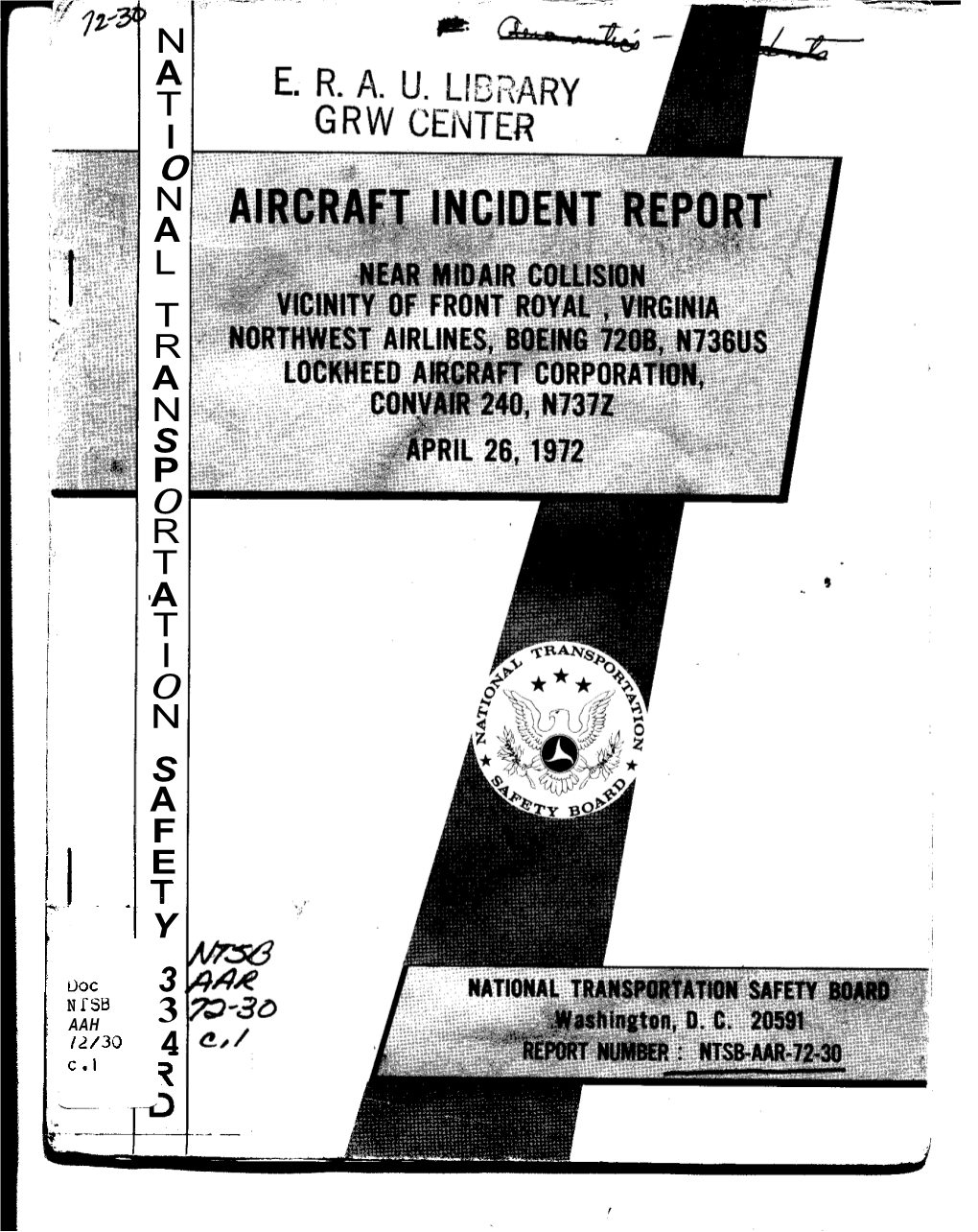 Ntsb-Aar-72-30 I-