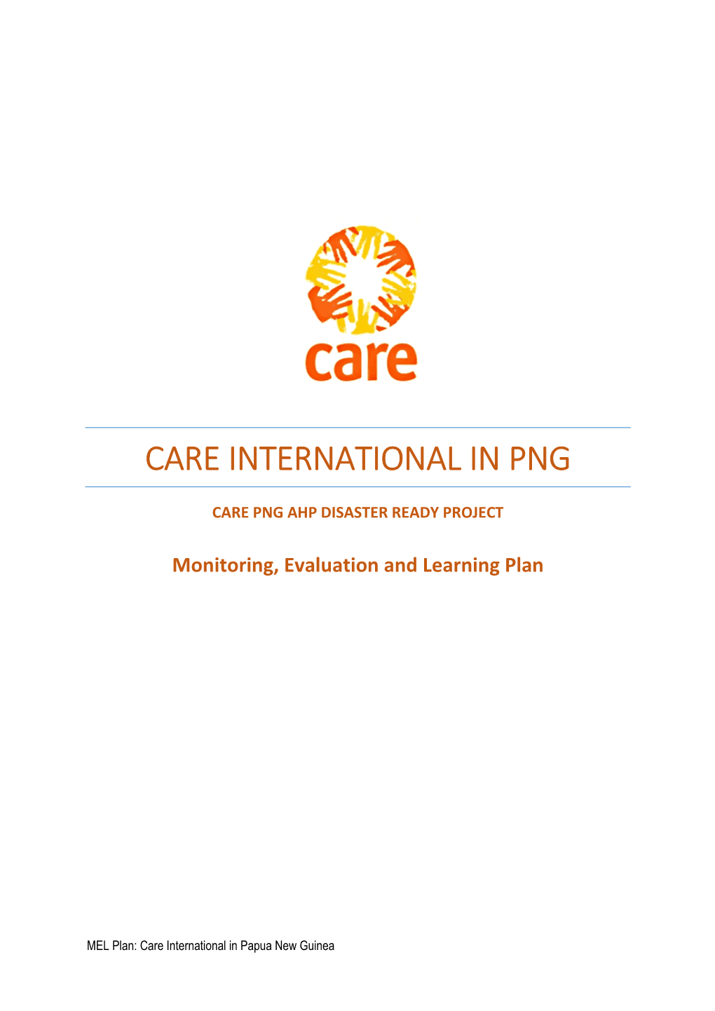 Care International in Png