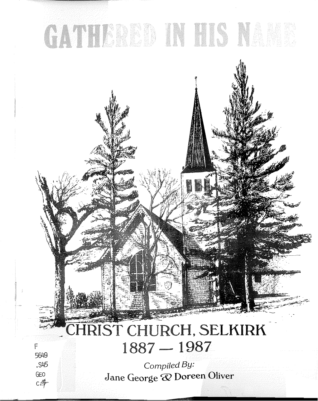 Christ Church, Selkirk 1887