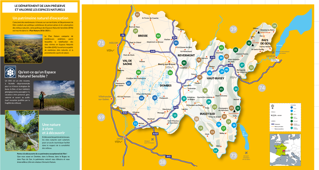Le Département De L'ain Préserve Et Valorise Les Espaces Naturels