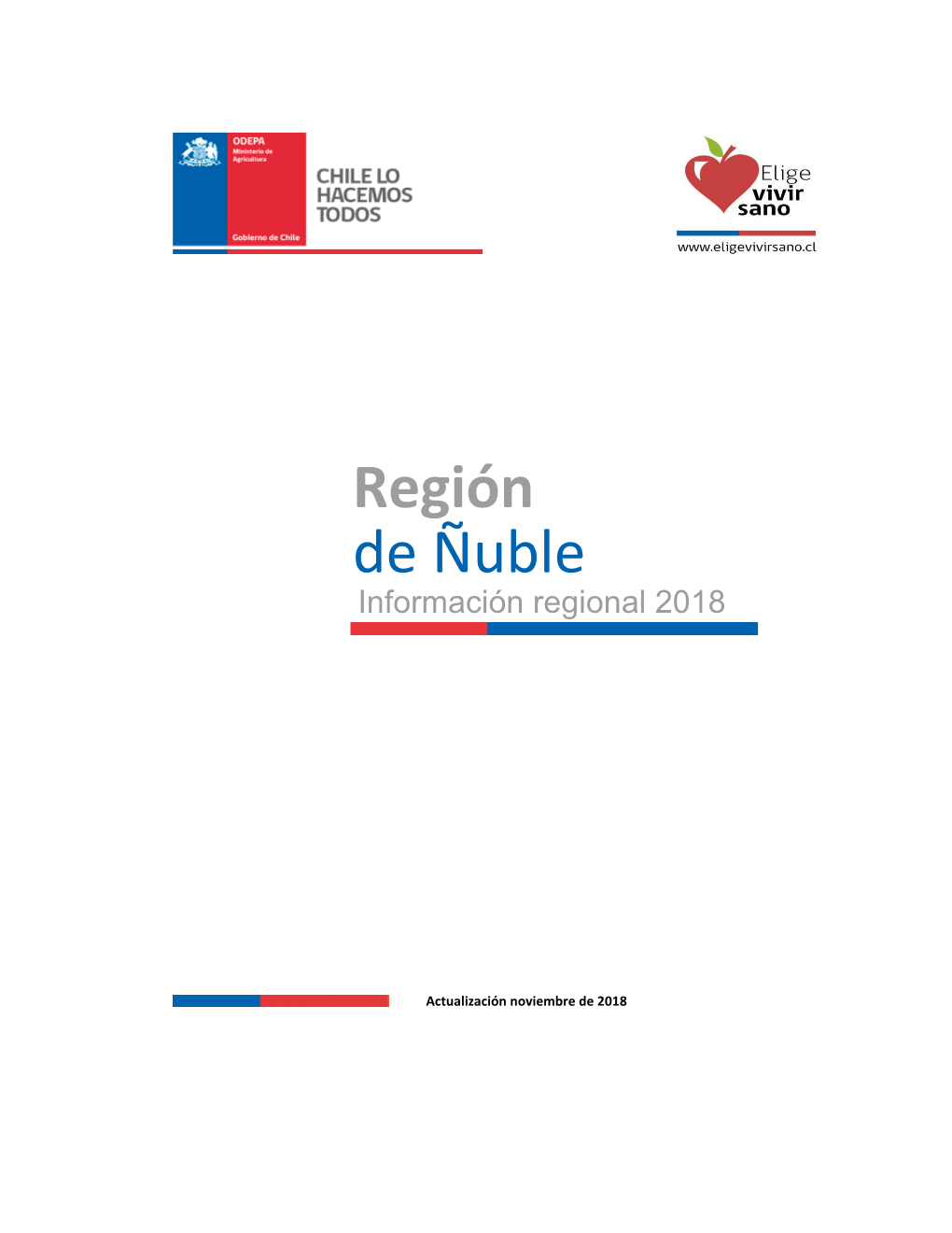 Región De Ñuble Información Regional 2018