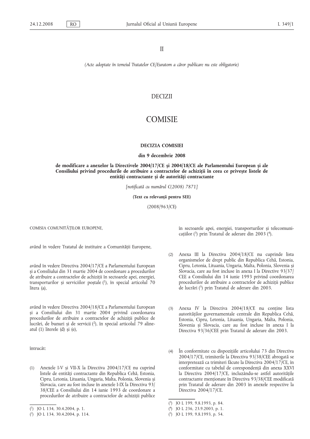 Lista Autorităților Contractante Din România Conform Deciziei