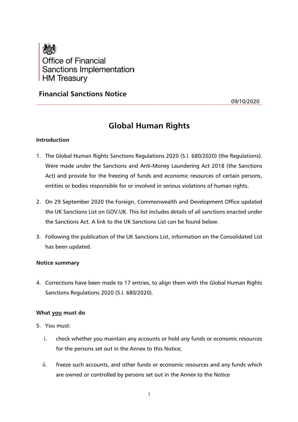 Global Human Rights