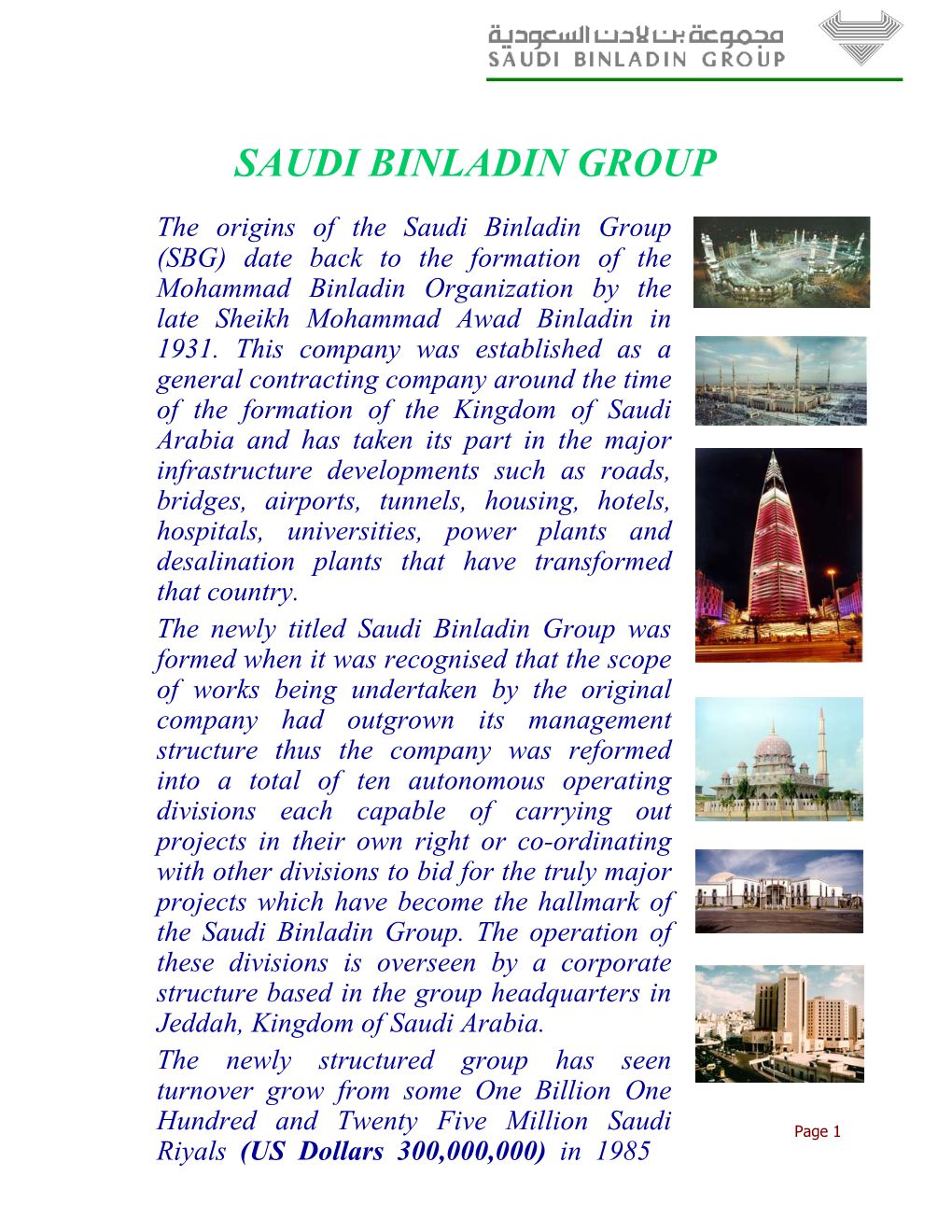 Saudi Binladin Group