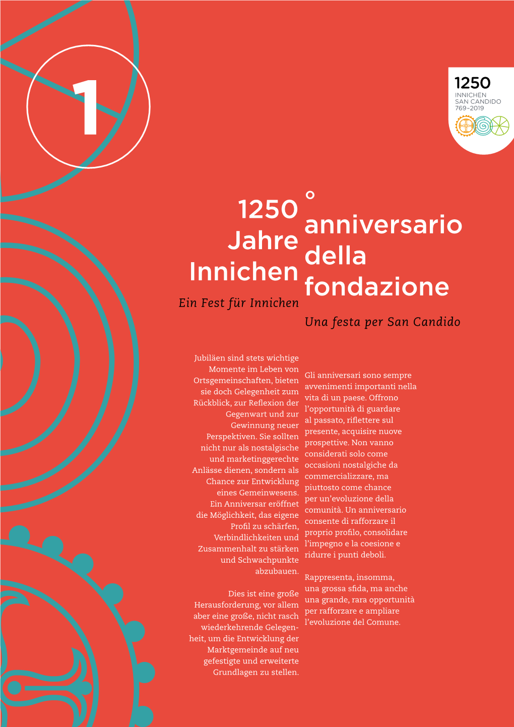 1250 Jahre Innichen ° Anniversario Della Fondazione