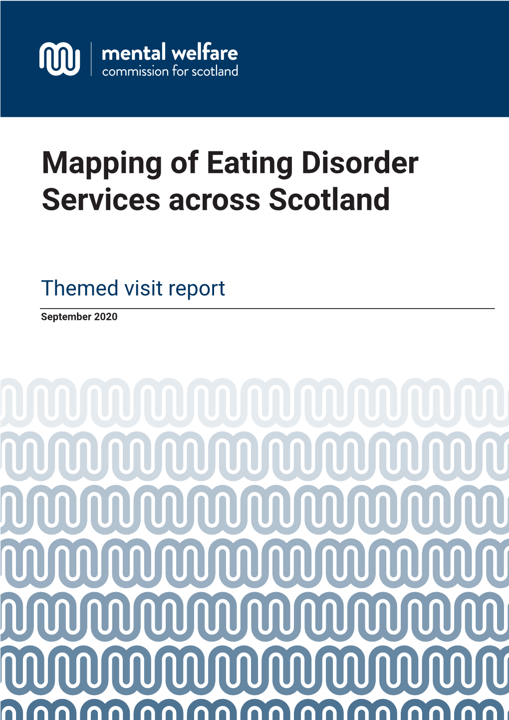 Mapping of Eating Disorder Services Across Scotland