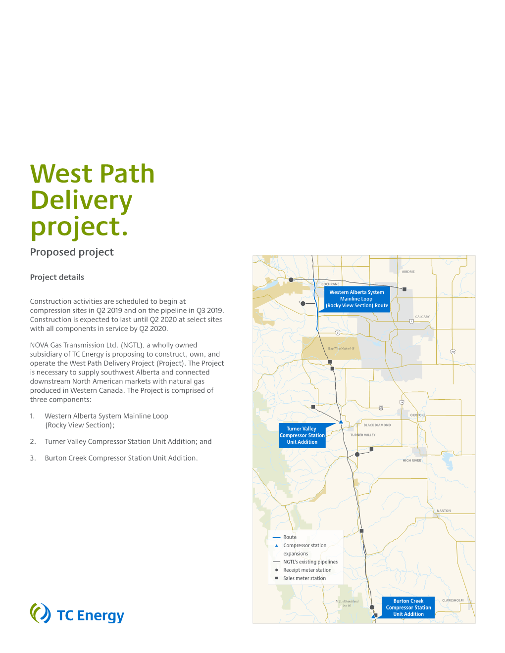 West Path Delivery Project Fact Sheet