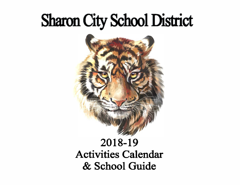 2018-19 Activities Calendar & School Guide