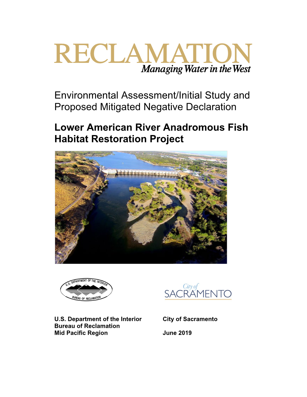 Lower American River Anadromous Fish Habitat Restoration Project