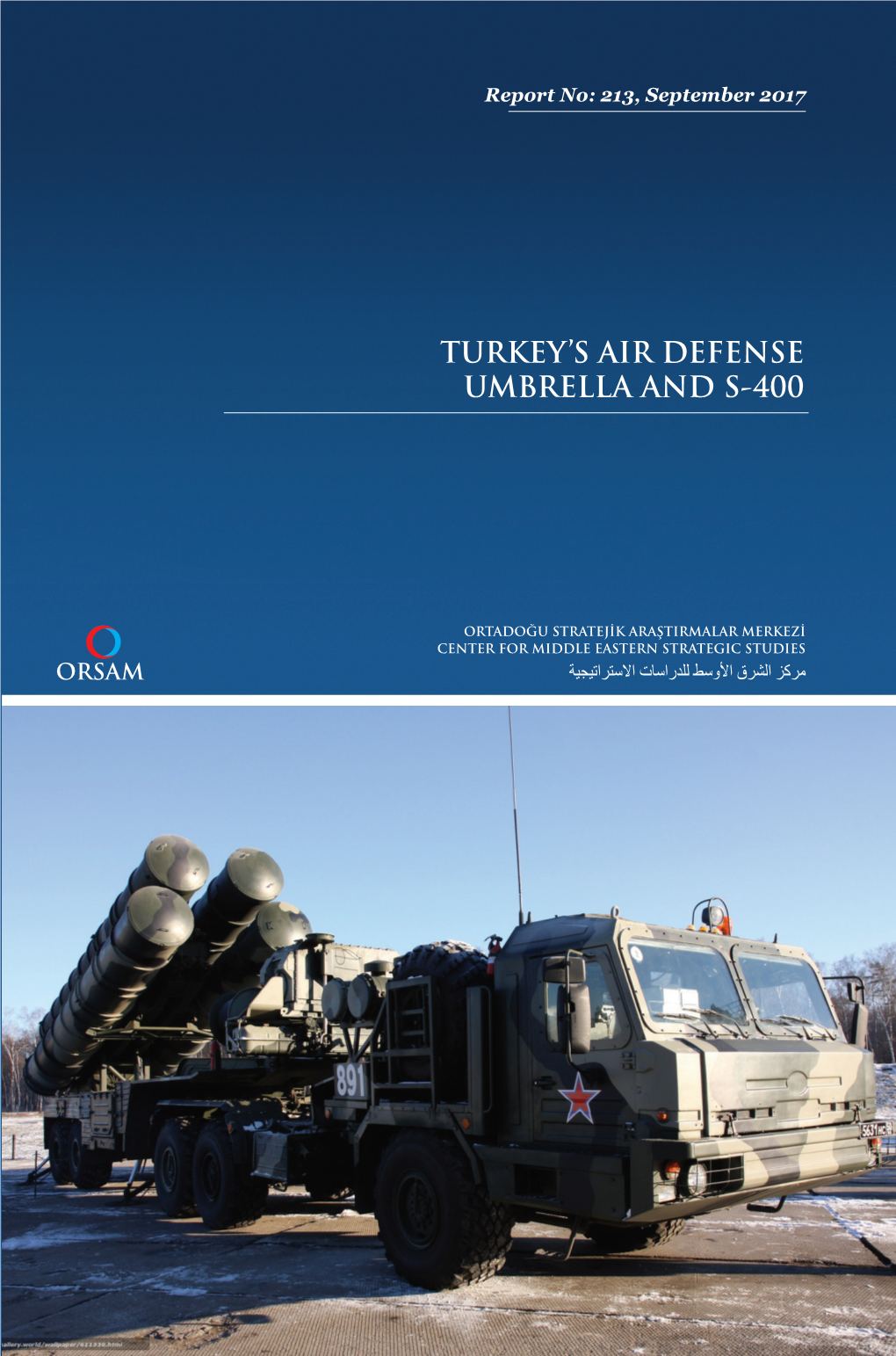 Turkey's Air Defense Umbrella and S-400