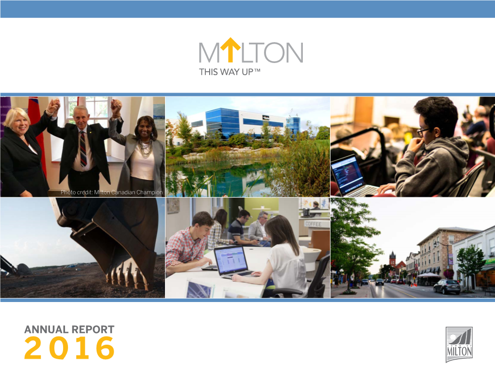 Town of Milton 2016 Annual Report