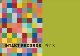 Intakt Records 2018 2018