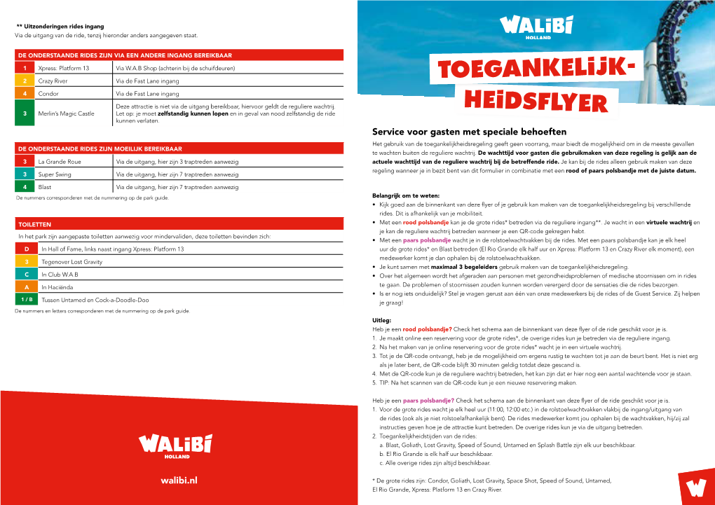 Flyer Mindervaliden Walibi Holland 0.Pdf