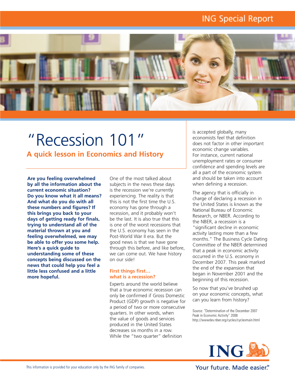 “Recession 101” Does Not Factor in Other Important Economic Change Variables