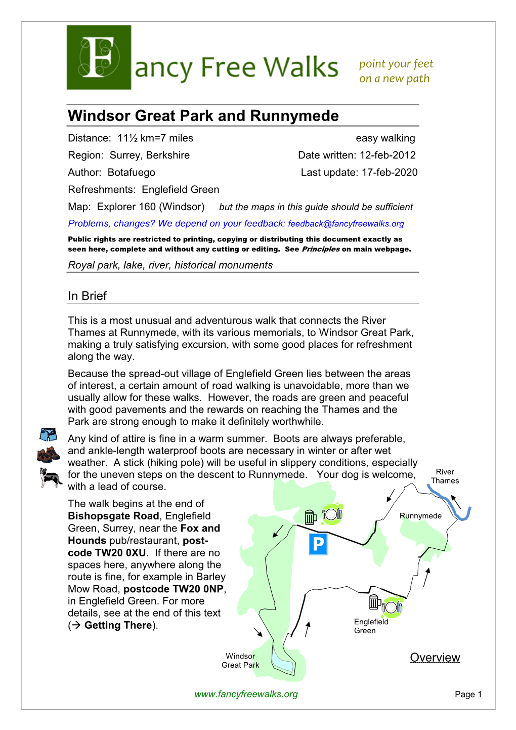 Windsor Great Park & Runnymede