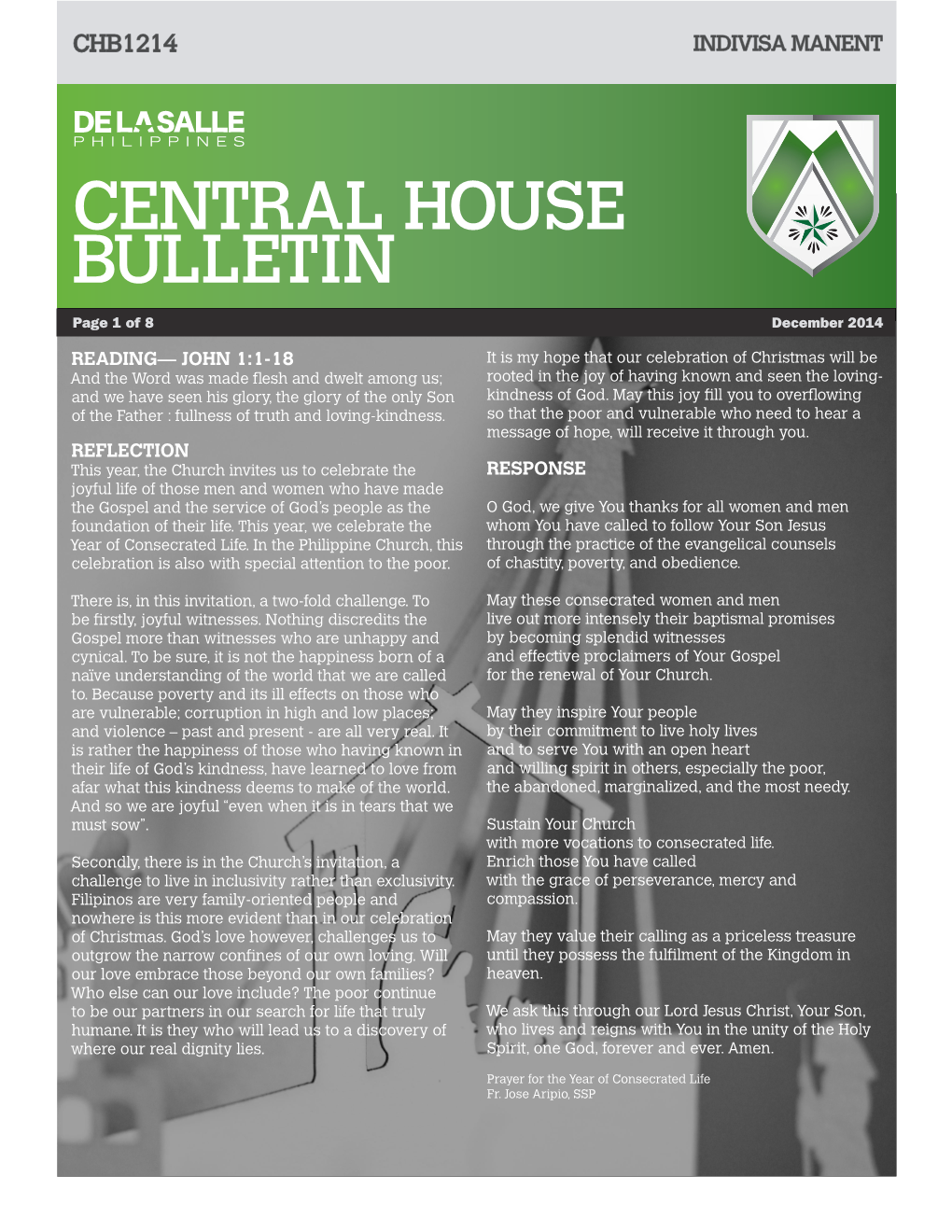 Central House Bulletin