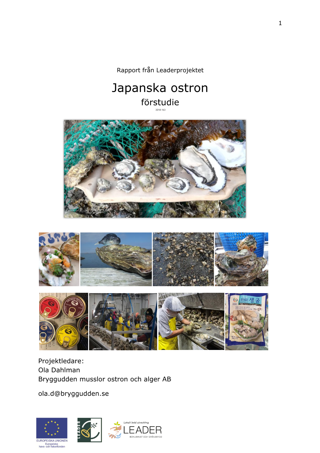 Japanska Ostron Förstudie 2018-163