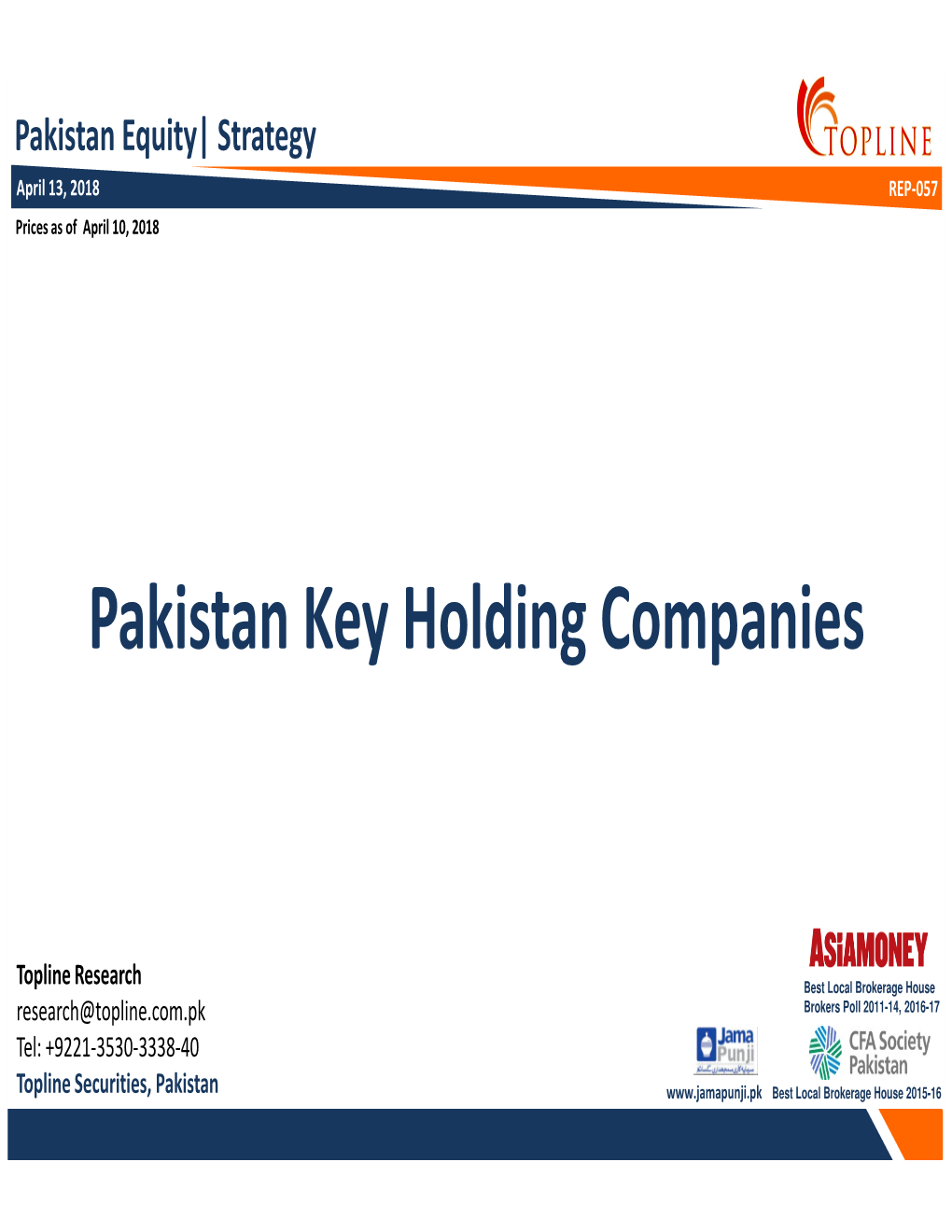 Pakistan Key Holding Companies