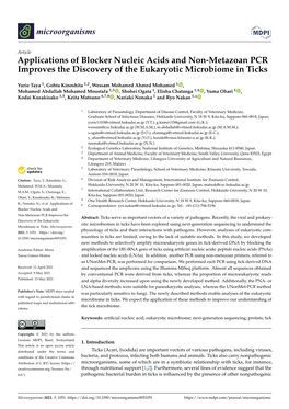 Applications of Blocker Nucleic Acids and Non-Metazoan PCR Improves the Discovery of the Eukaryotic Microbiome in Ticks