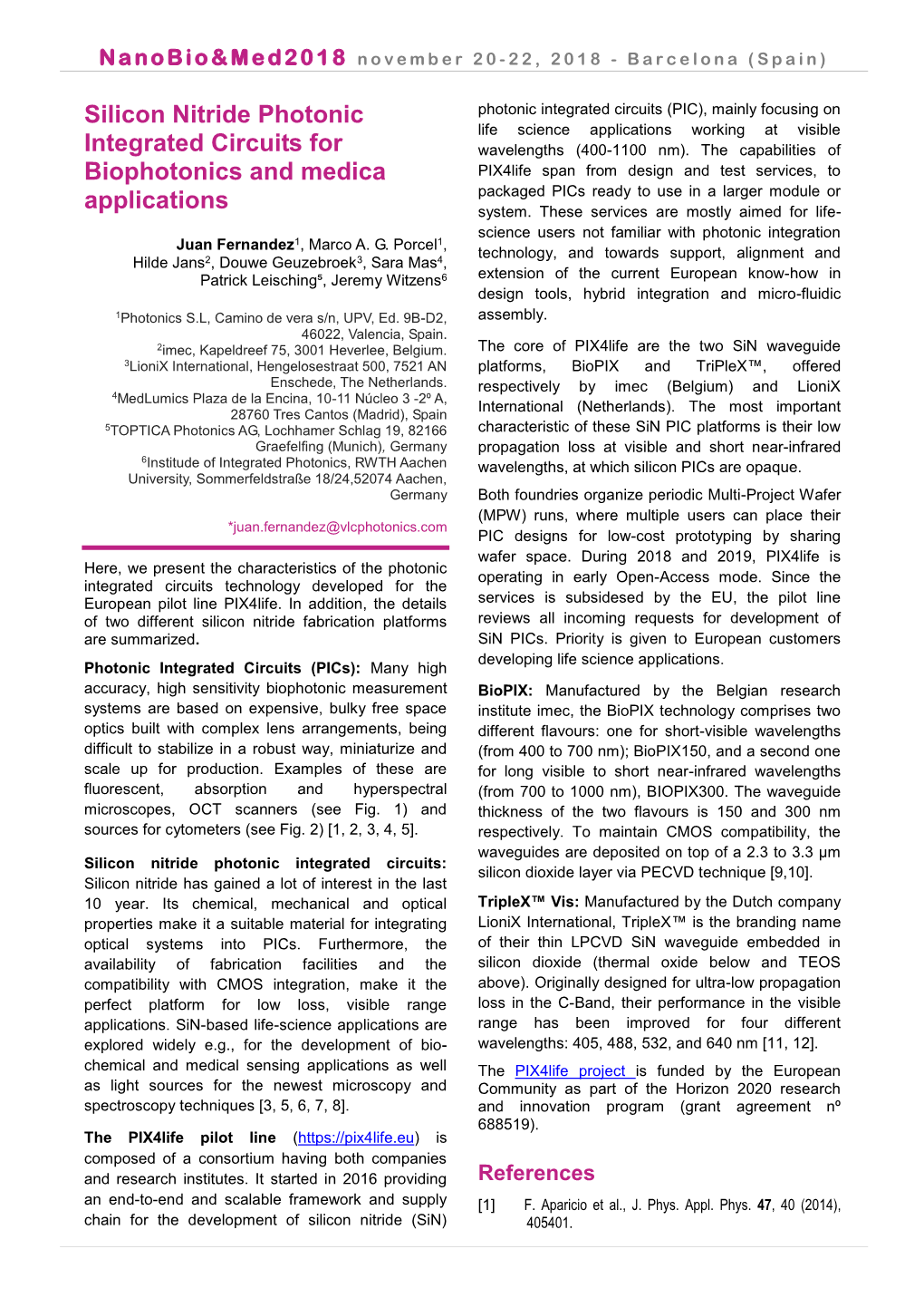 Silicon Nitride Photonic Integrated Circuits for Biophotonics And