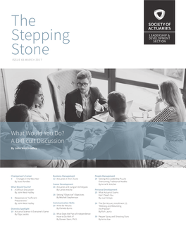 The Stepping Stone ISSUE 65 MARCH 2017