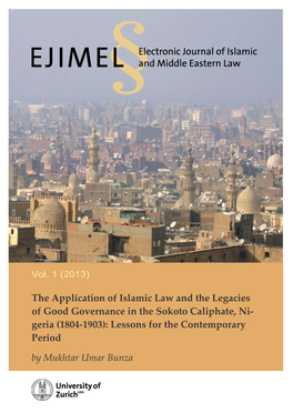 The Application of Islamic Law and the Legacies of Good Governance In
