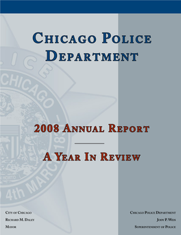2008 Annual Report || a Year in Review 11 Message from the Superintendent