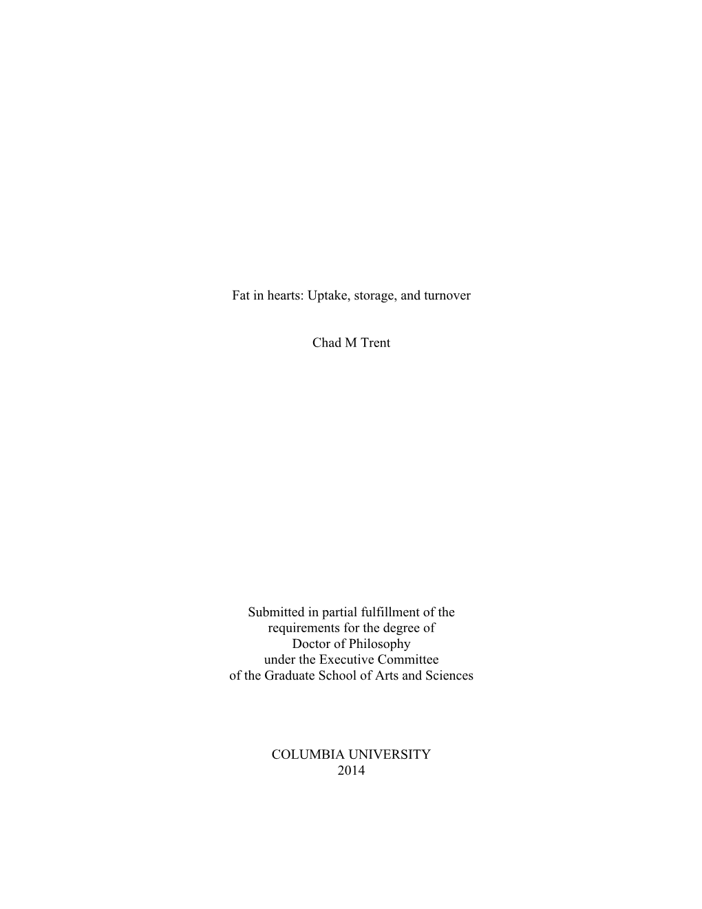 Cmt Thesis Before