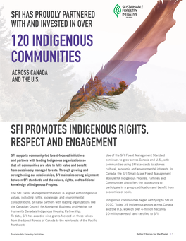 120 Indigenous Communities Across Canada and the U.S