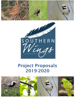 Project Proposals 2019-2020
