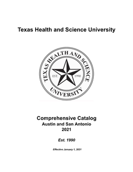 Catalog THSU January 2021