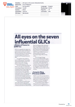 All Eyes on the Seven Influential Glics