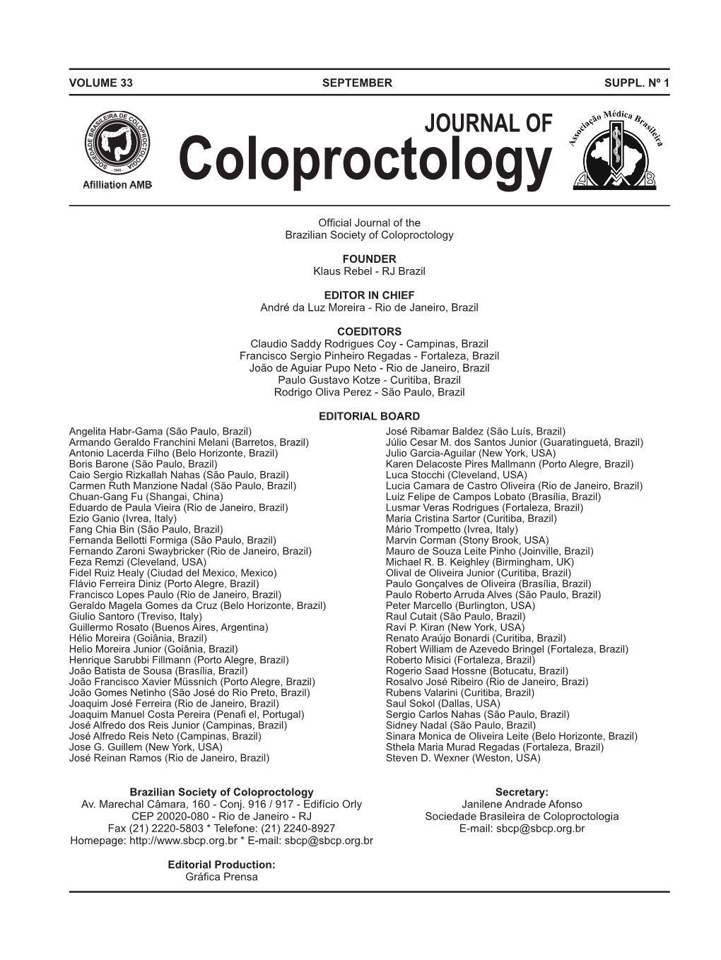 Coloproctology