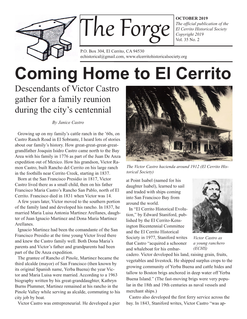 The Castros Come Home to El Cerrito