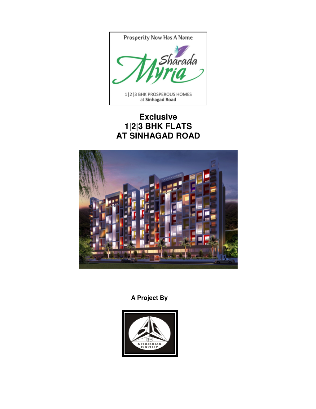 AT SIN Exclusive 1|2|3 BHK FLATS at SINHAGAD ROAD