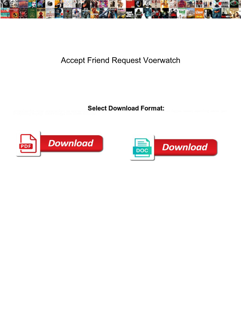 Accept Friend Request Voerwatch