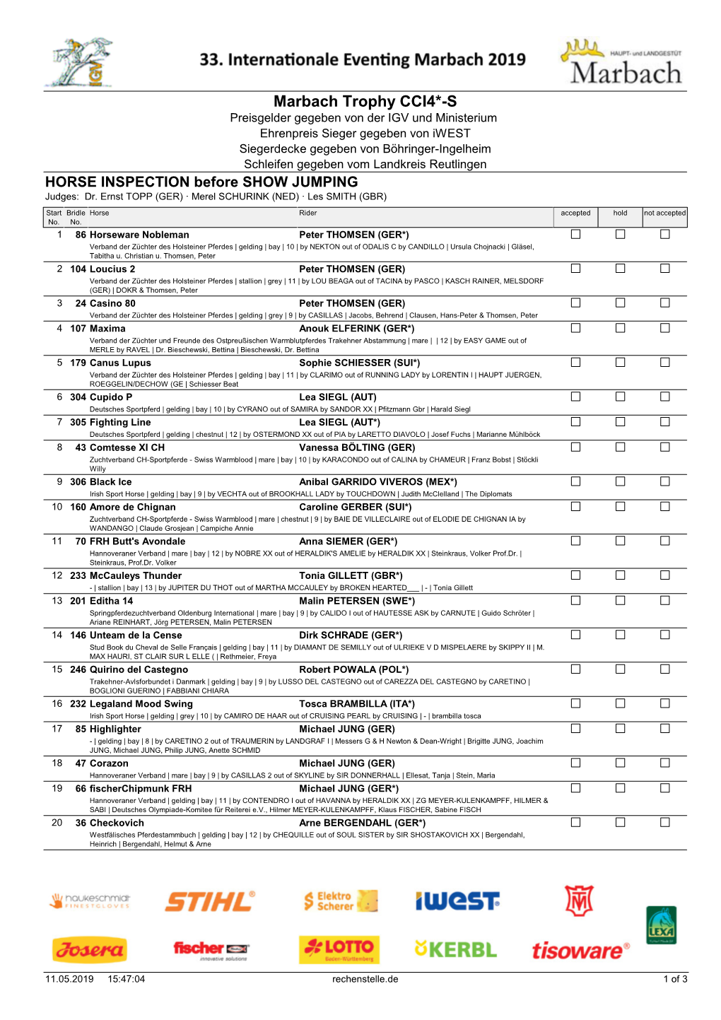 Marbach Trophy CCI4